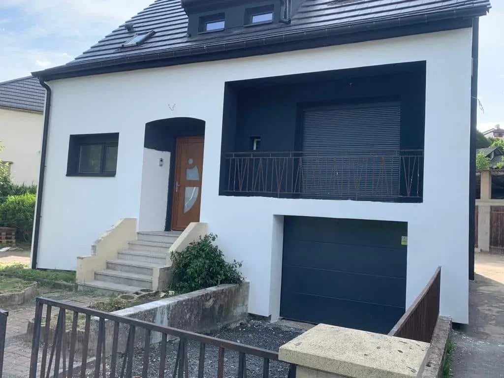 Peinture extérieure d'une maison réalisée par ZF Façade