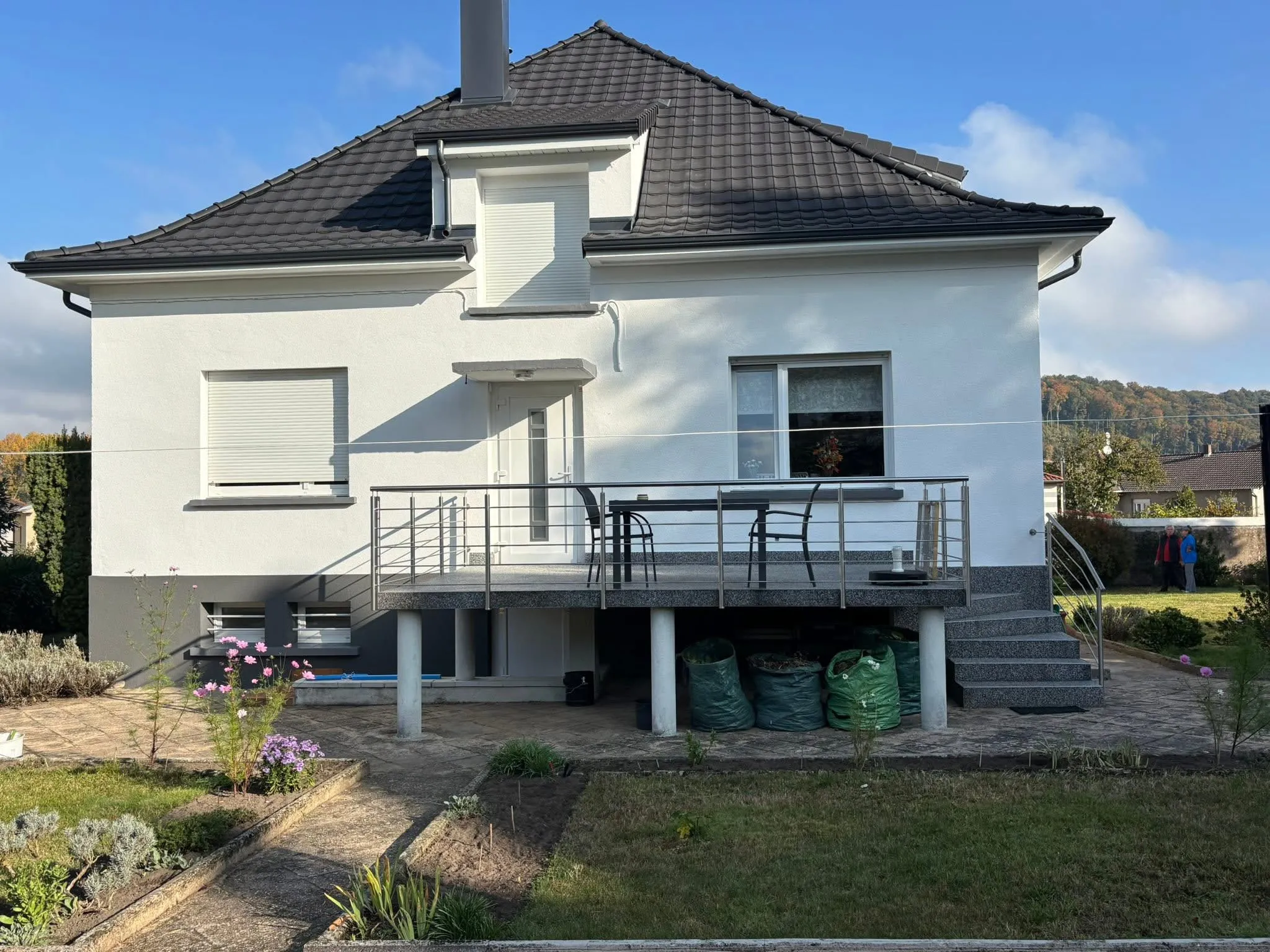 Chantier d'isolation thermique par l'extérieur réalisé par ZF Façade en Moselle — photo 17