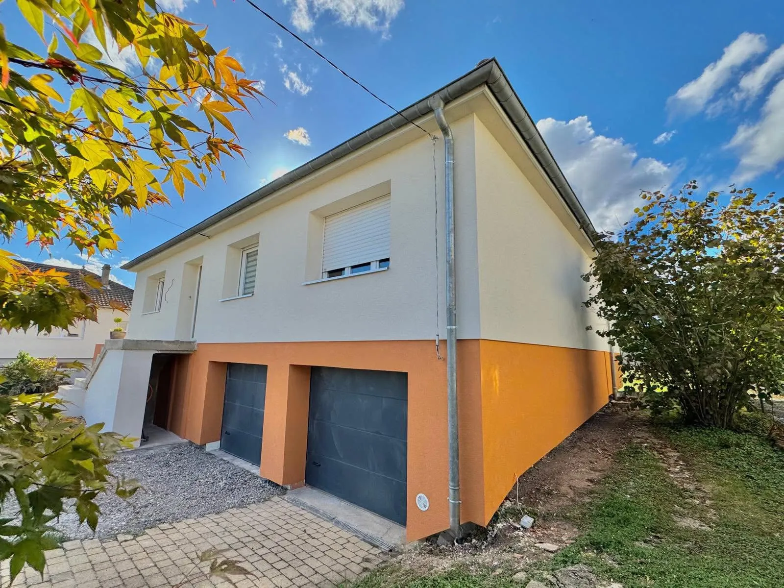 Chantier d'isolation thermique par l'extérieur réalisé par ZF Façade en Moselle — photo 27